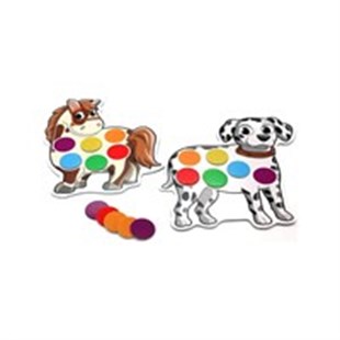Akıl OyunlarıKMSB93Hayvanlar Şekil ve Renkler Eşleştirme Oyunu