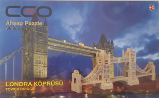 Bu Bu Ceo 3D Ahşap Puzzle Londra KöprüsüPuzzle ve Kavram OyunlarıKMP055Bu Bu Ceo 3D Ahşap Puzzle Londra Köprüsü