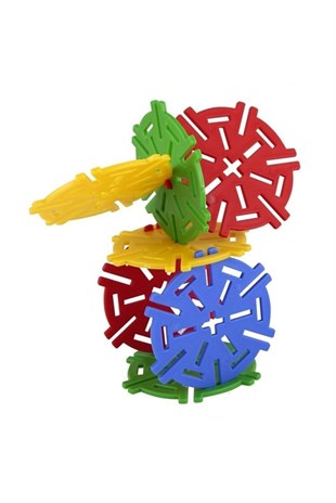 Plastik Lego ve Blok SetleriKMBJ-43SİHİRLİ DAİRELER 72 PARÇA